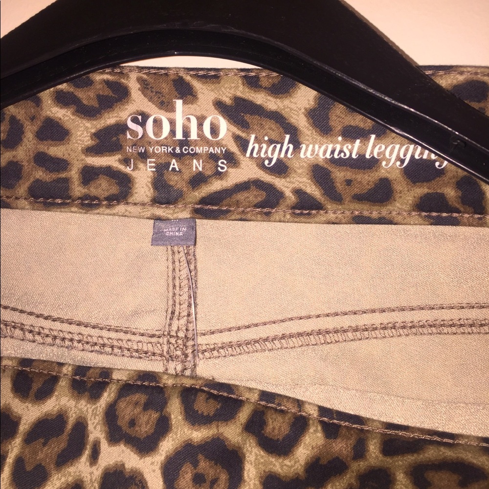 Women’s leopard leggings - Picture 2 of 4